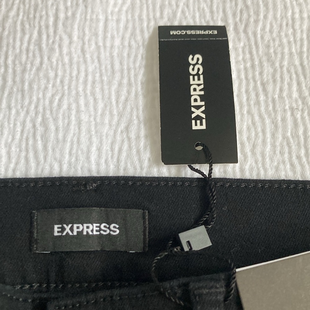 Express Black Slim Jeans - Picture 3 of 4